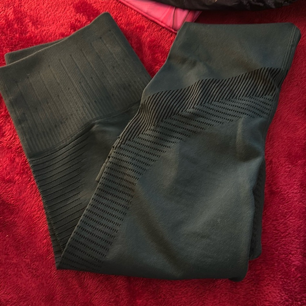 Forest green workout pants